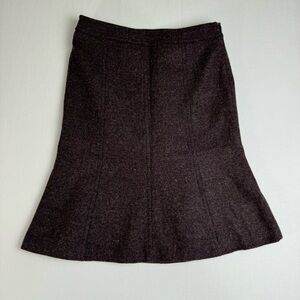 Vintage Kors red label fit & flare wool skirt size 6